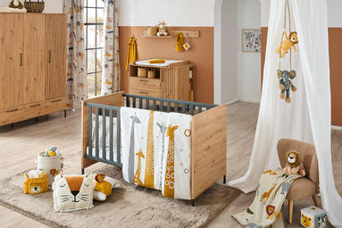 Babyzimmer im Savanna Stil