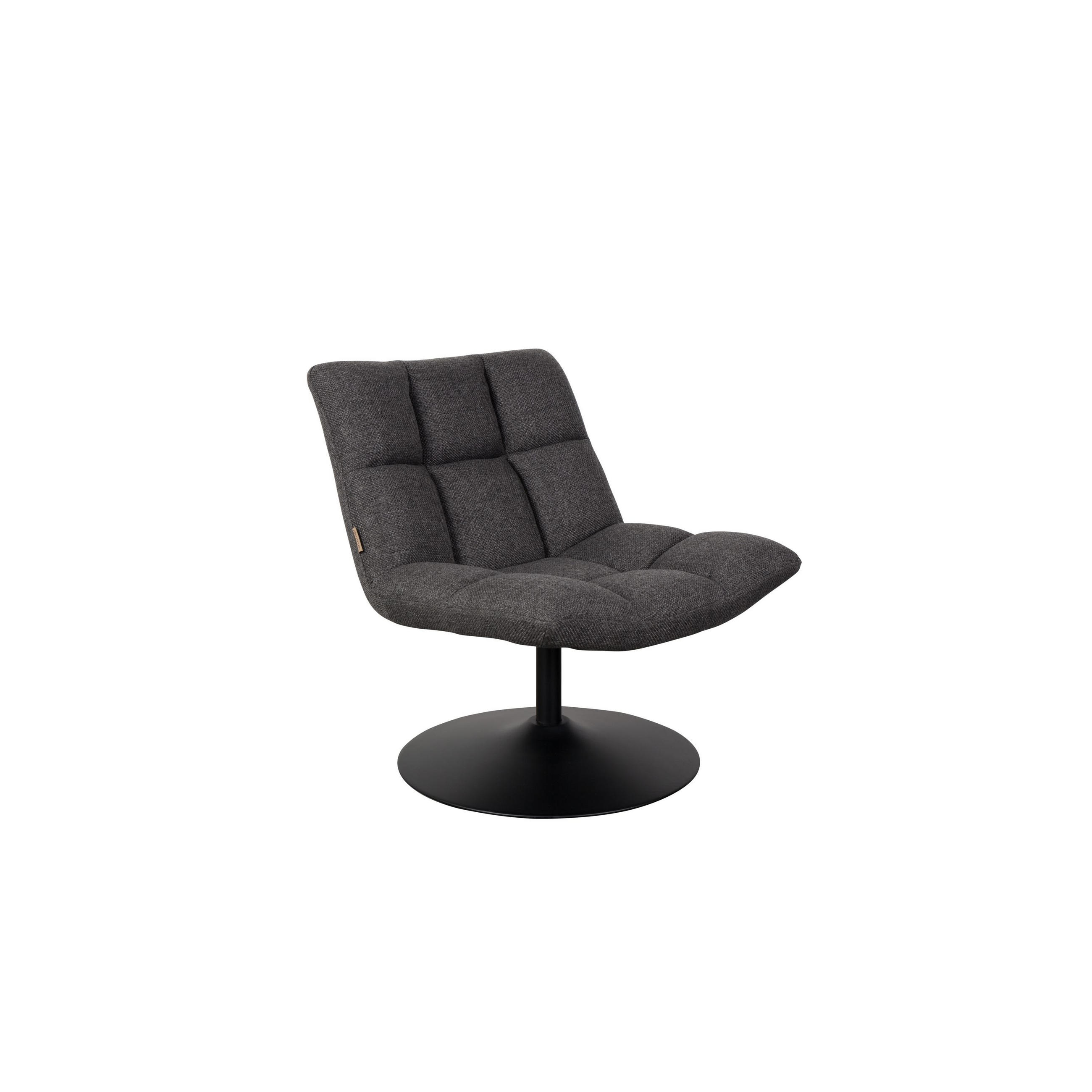 Dutchbone Sessel Dunkelgrau 66x78x74 cm