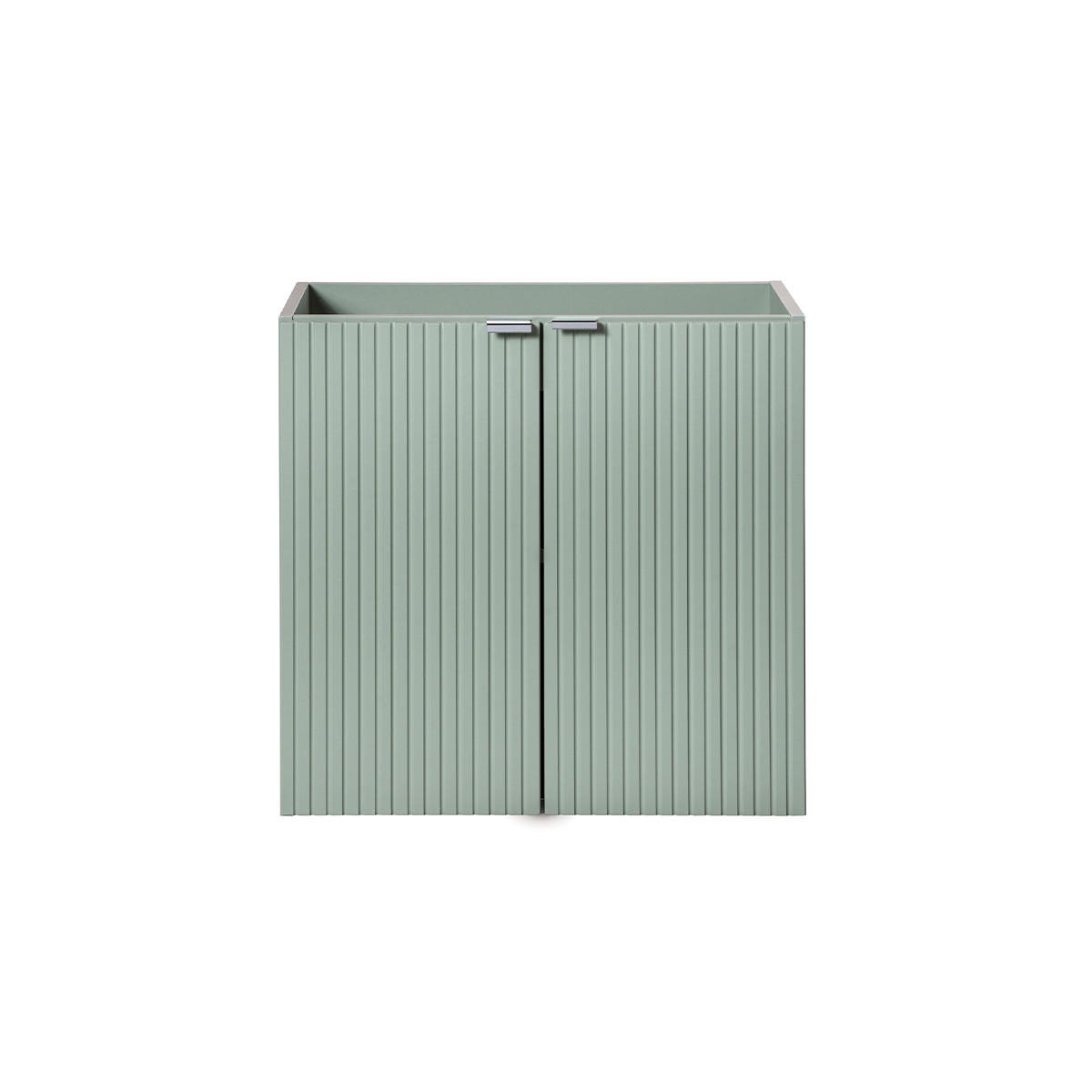 SKŘÍŇKA POD UMYVADLO 60cm Jade Zelená - zelená barva, kompozitní dřevo (60/57/39cm) - Petits-meubles