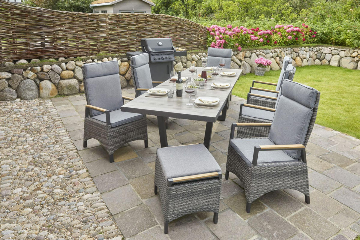GARTENHOCKER Nizza 57x45x46 cm, Kunststoff, braun - Braun, Kunststoff (57/46/46cm) - dasmöbelwerk