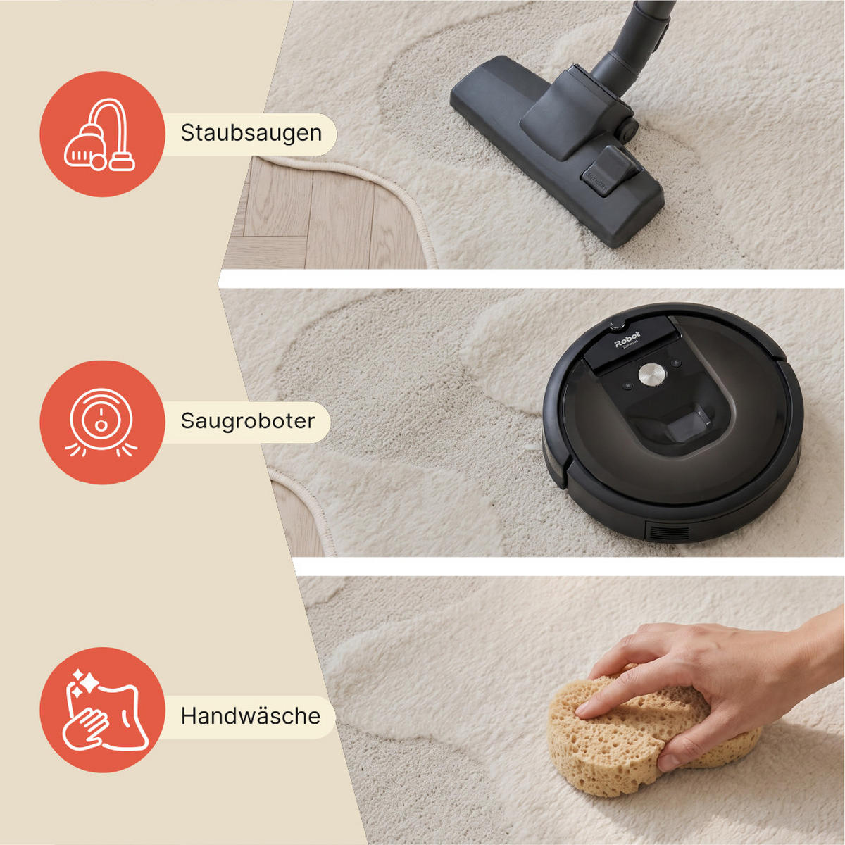 TEPPICH TERRA Creme 300/400 cm - Creme, Textil (300/400cm) - Tapiso