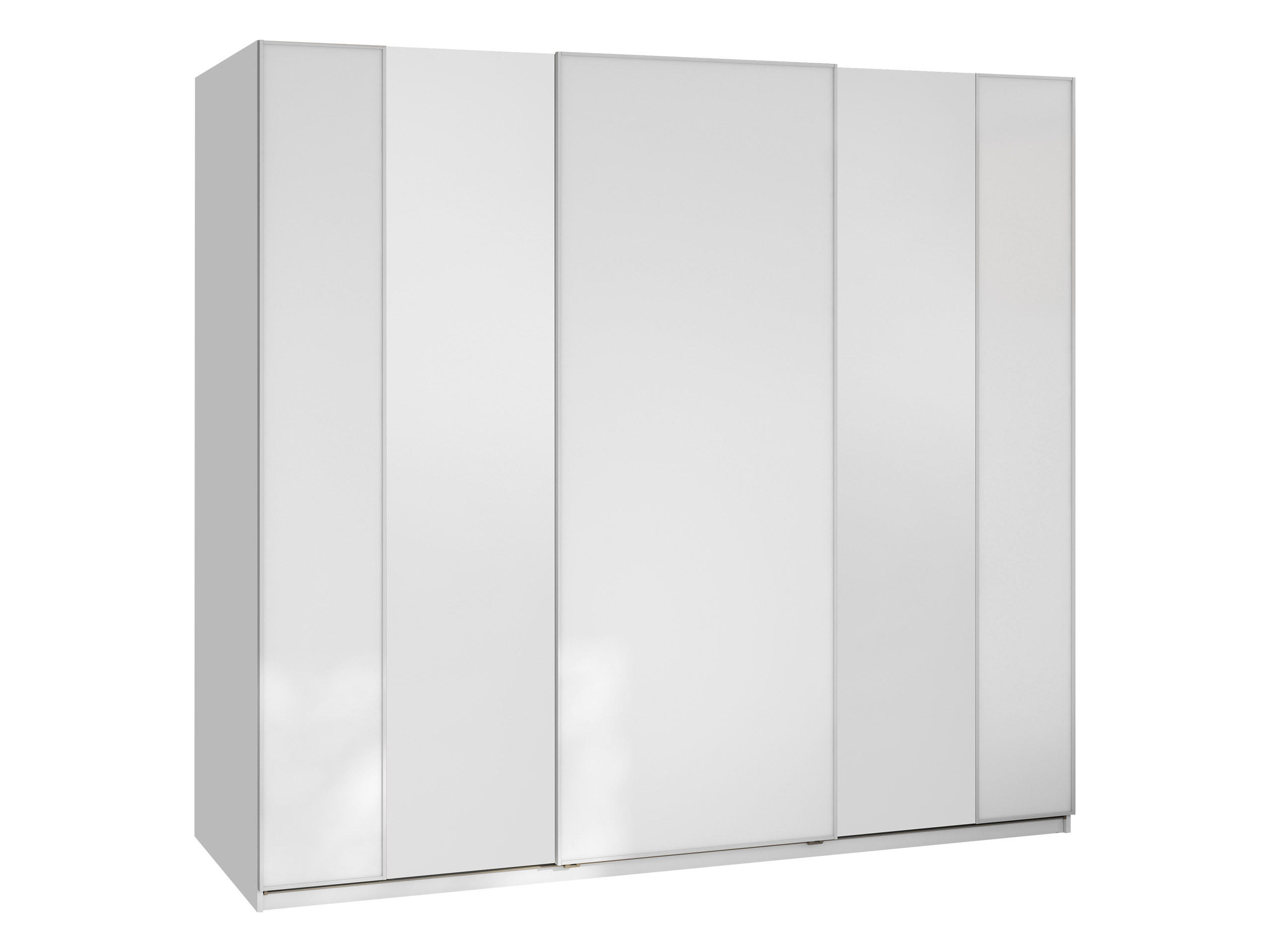 SCHIEBETÜRENSCHRANK Maxi 3D 250 MX06 - Weiß, Holzwerkstoff (250/235/69cm) - MIRJAN24