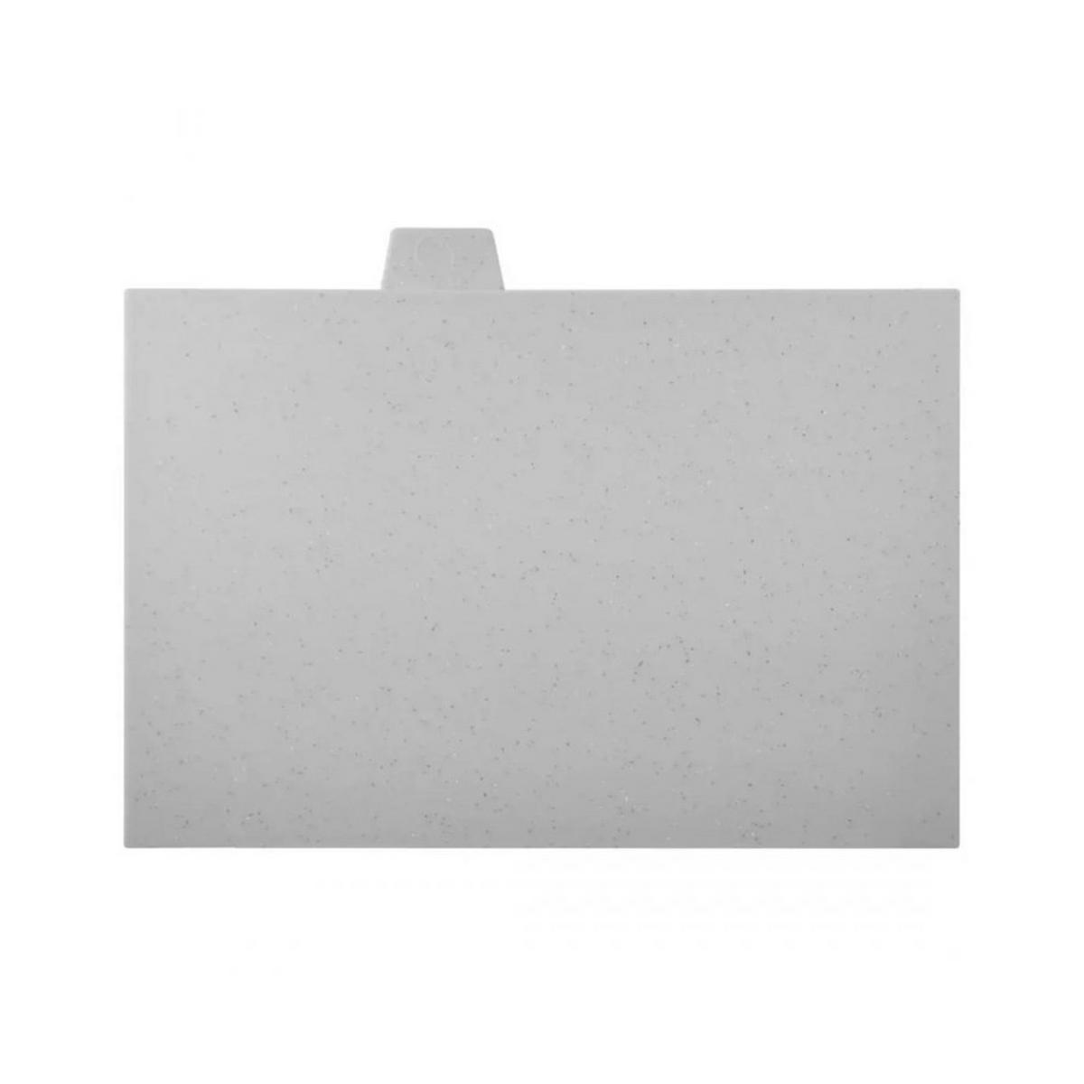 SCHNEIDEBRETT Grau 30/22.5/5 cm KH1743 - Grau, Kunststoff (22.5/30cm) - Kinghoff 