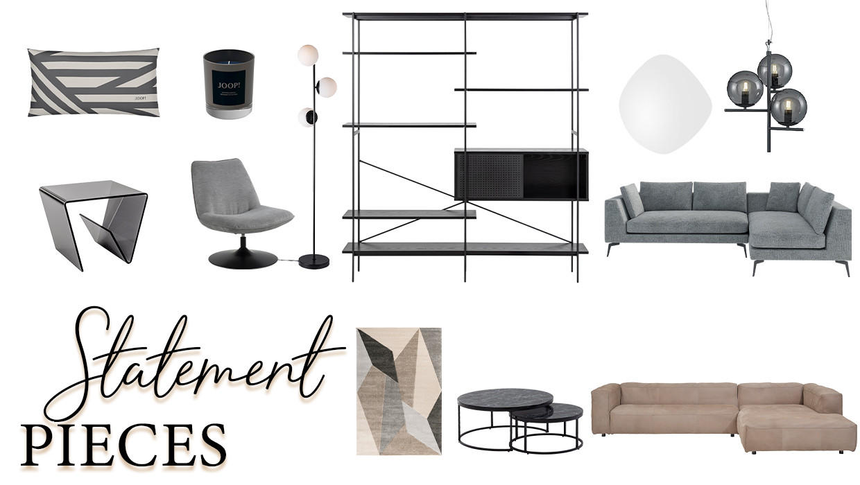 Statement Pieces, Modernes Wohnen, SOfas