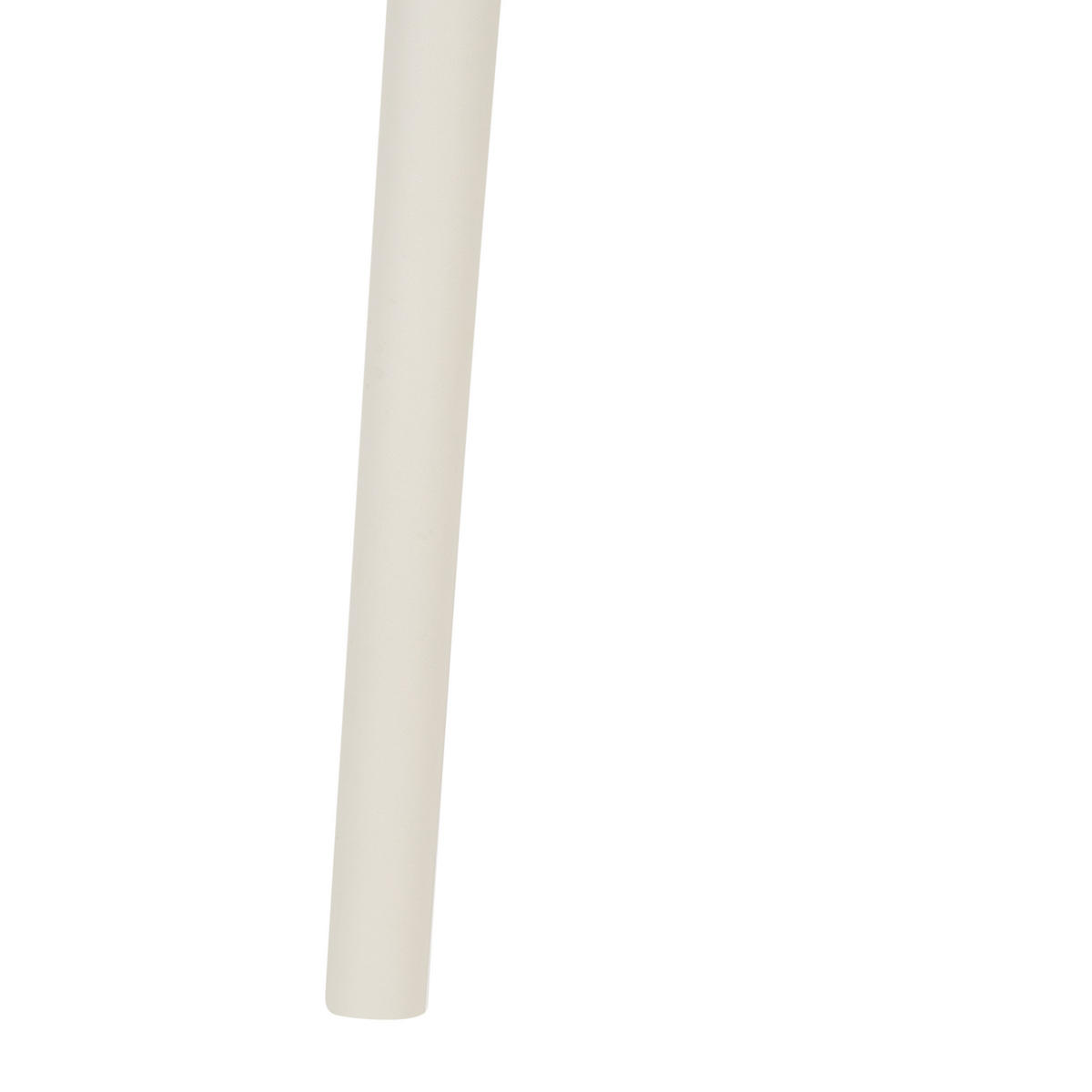 GARTENSTUHL 4er-Set Cremeweiß Covolo - Weiß, Kunststoff (50/86/52cm) - Beliani