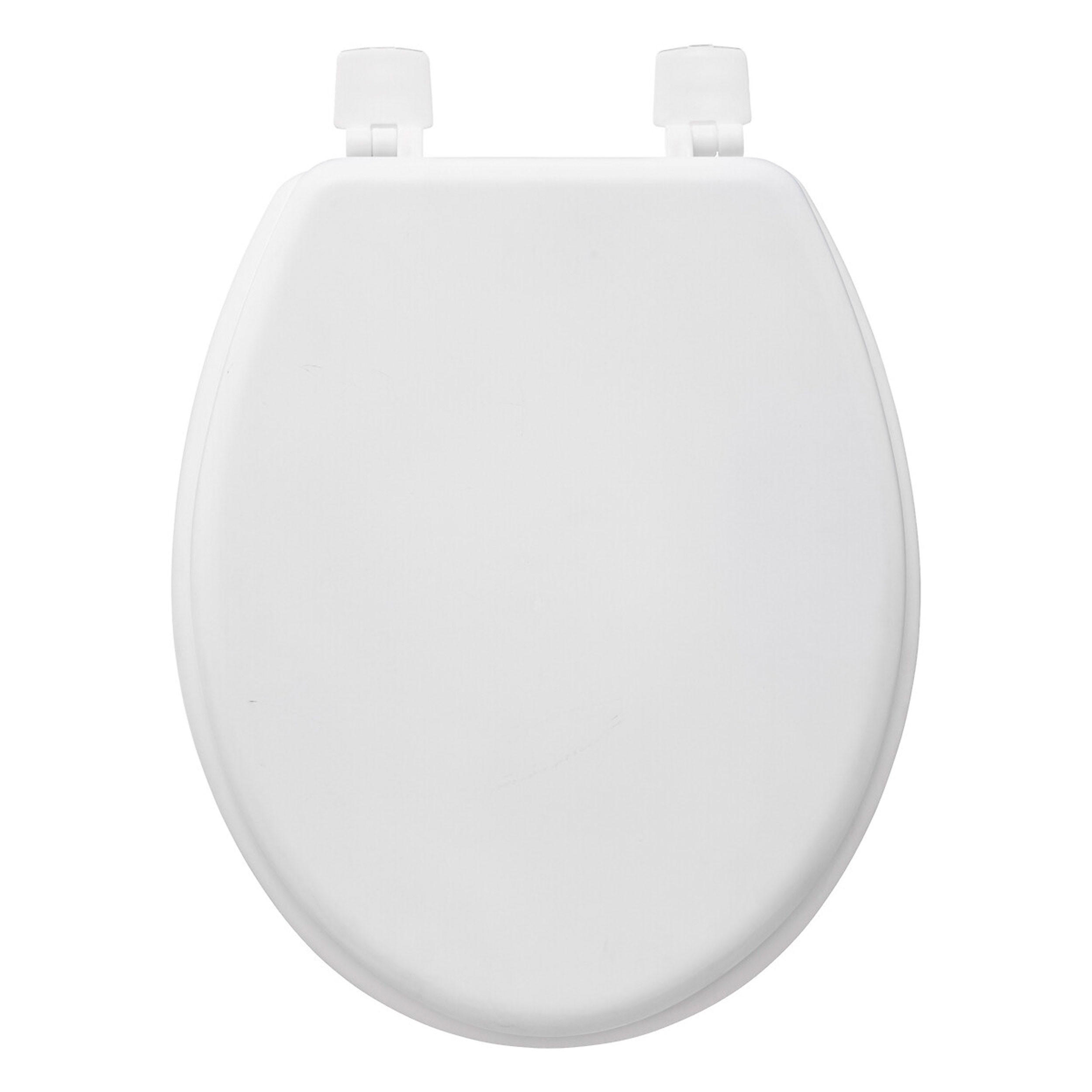 WC-SITZ Colorama, MDF, Kunststoff, Weiß - Weiß, Holzwerkstoff (36/5/48cm) - 5five Simply Smart