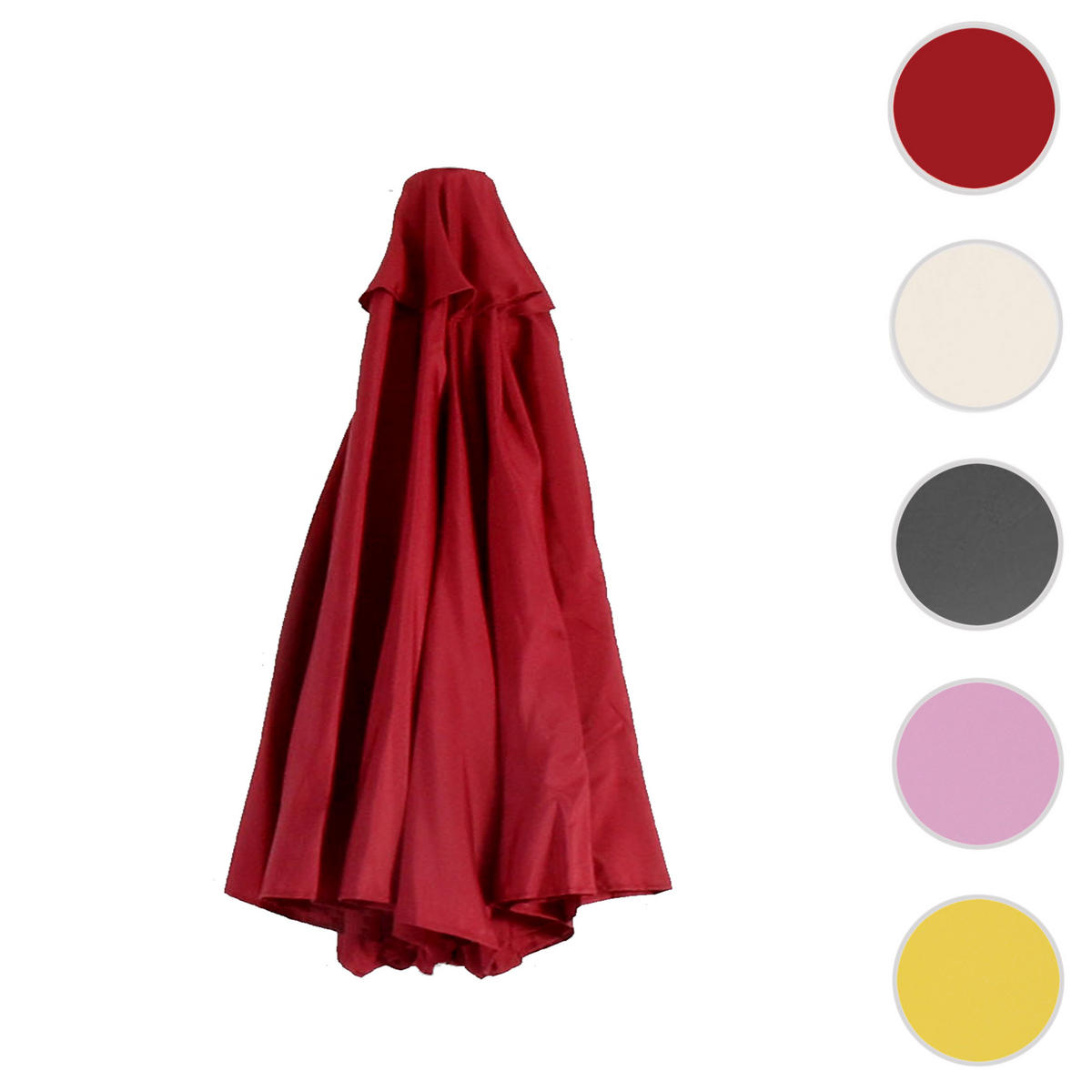 ERSATZ-BEZUG FÜR SCHIRM Bordeaux - Bordeaux, Textil (295/192cm) - MCW