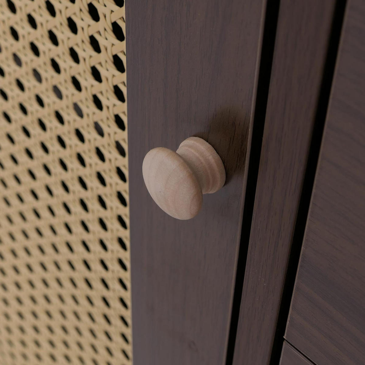 KOMODA Ořešák - barva vlašského ořechu, dřevo (100/95/40cm) - MCW