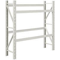 GETRÄNKEKISTENREGAL für 6 Kisten, Freistehend Getränkeregal, Stahl, Weiß - Weiß, Metall (30/110/110cm) - HOMCOM