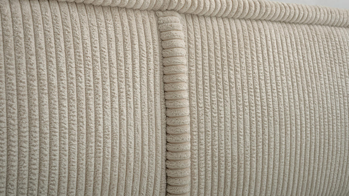 POLSTERBETT - Bett 04 - 160x200 - Beige (Poso 02) - Beige, Holz/Textil (160/200cm) - Möblo