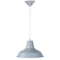 PENDELLEUCHTE VISCARI, Grau - Grau, Metall (29/29/19cm) - KONSIMO®