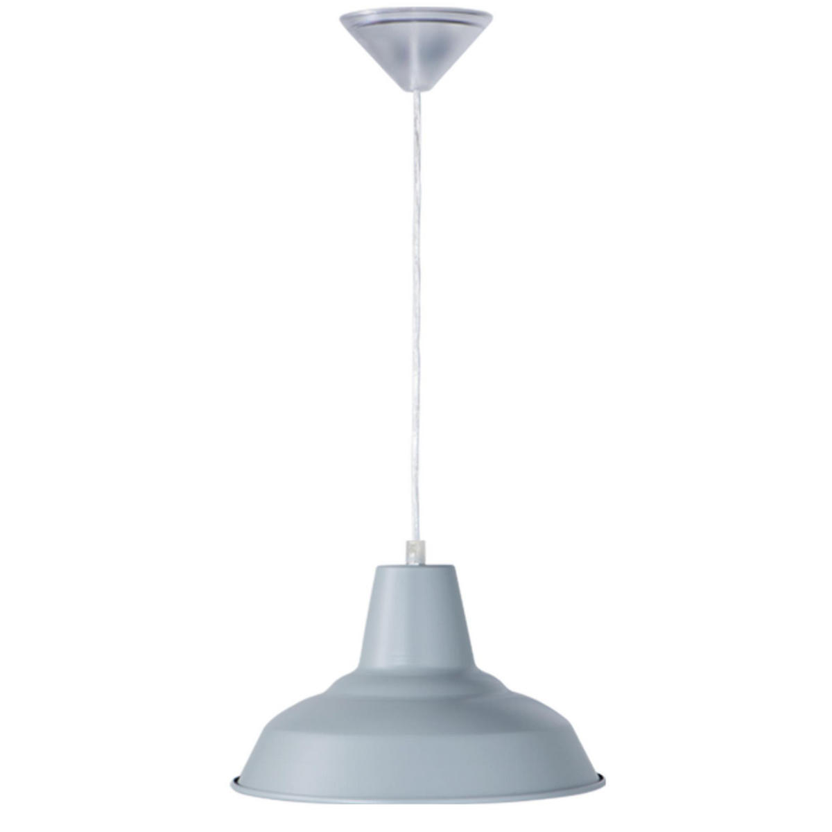 PENDELLEUCHTE VISCARI, Grau - Grau, Metall (29/29/19cm) - KONSIMO®