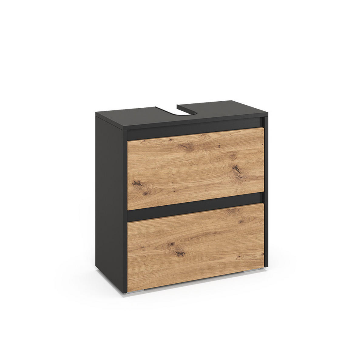 DOLNÍ SKŘÍŇKA POD DŘEZ Majest Antracit/Artisan - světle šedá/antracitová, kompozitní dřevo (60.1/62/30.1cm) - Vicco