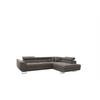 ECKSOFA Carmelo In Nova - Grau, Holzwerkstoff/Textil (275/202cm) - Fun Möbel