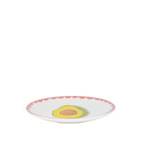 TELLER Avocado in Bunt - 18cm - Multicolor, Keramik (18/18/2cm) - Blond Amsterdam