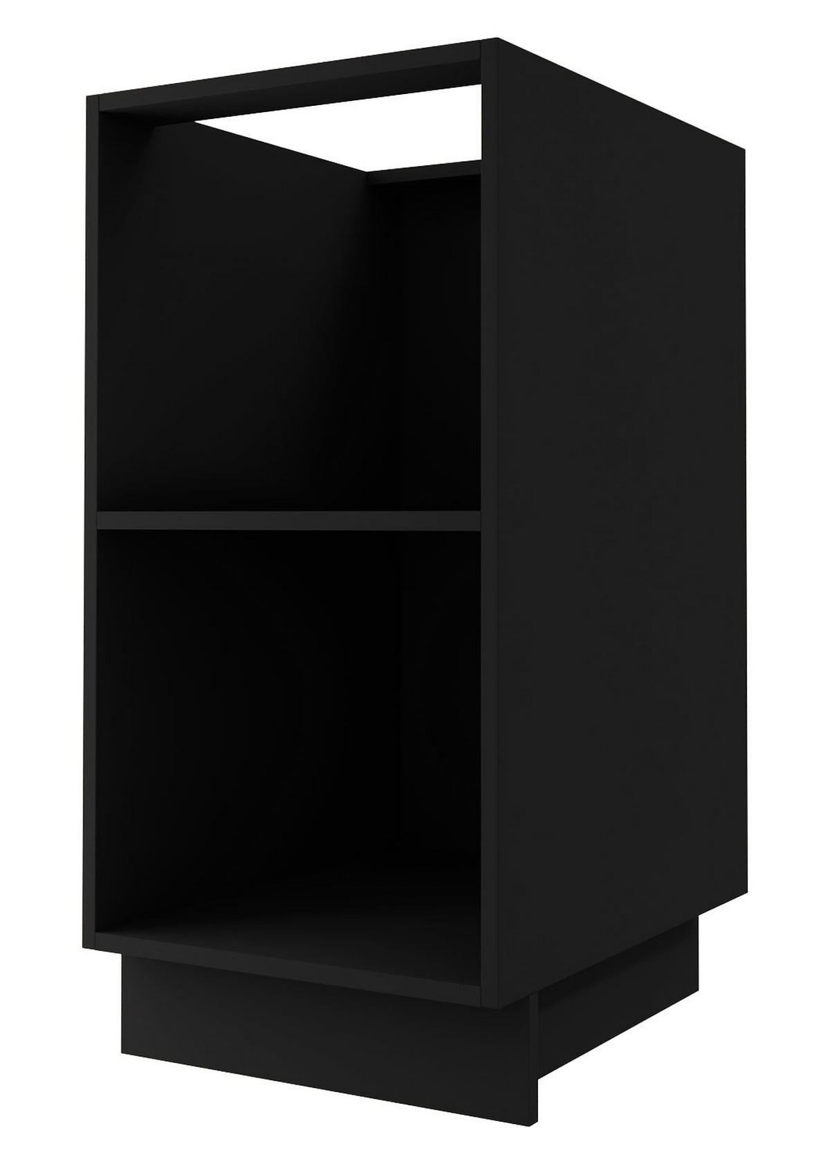 UNTERSCHRANK Brerra D1D/50 50 / 50 / 82 cm - Multicolor/Schwarz, Holz/Holzwerkstoff (50/82/50cm) - Feldmann-Wohnen