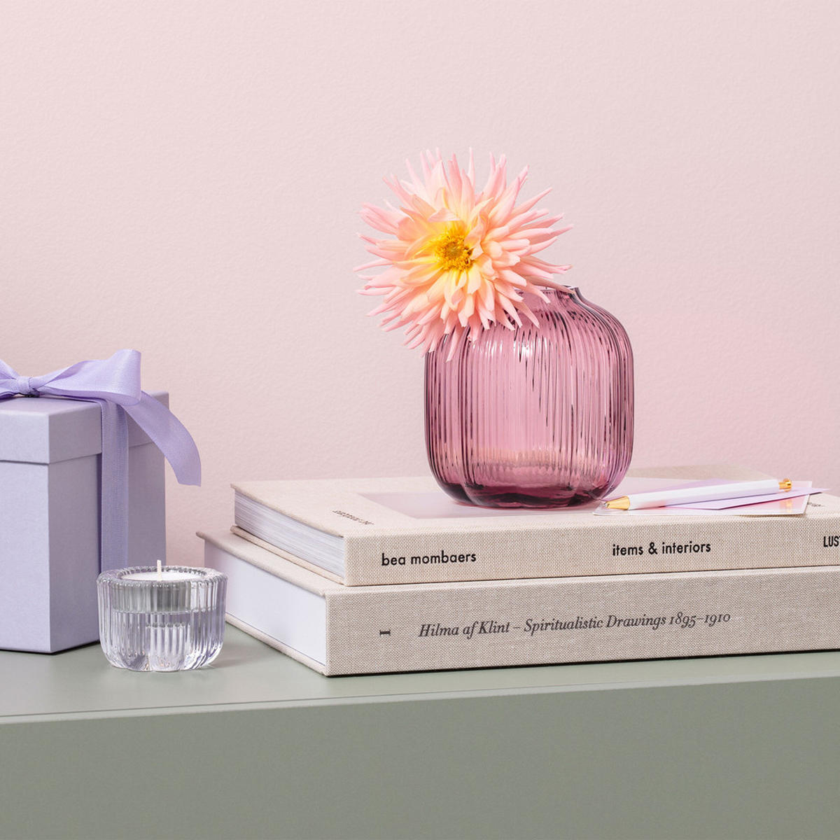 VASE Fleur pink 11 cm - Pink, Glas (11/11cm) - Villeroy & Boch