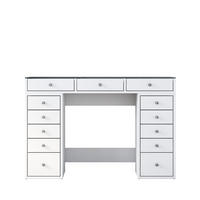 KOSMETIKTISCH - Weiss - Weiß, Holz (120/80/44cm) - Drawer