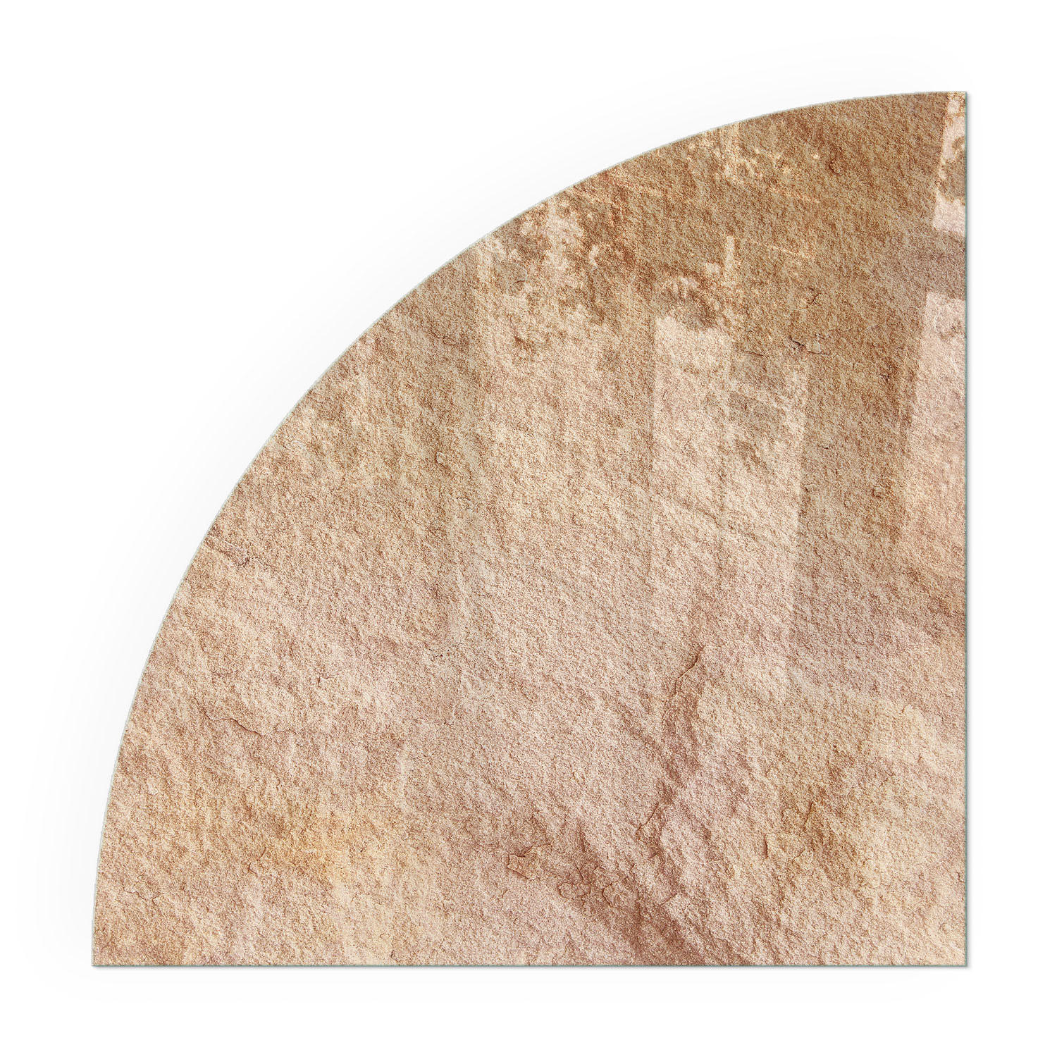 GLASPLATTE für Kamin 100x100 cm - Beige, Glas (100/100/0.4cm) - TULUP