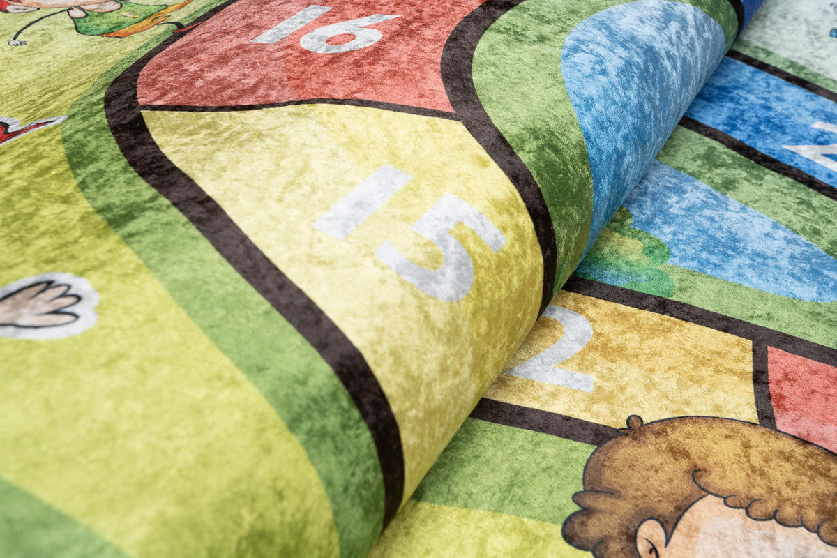 TEPPICH EMMA Grün 160/230 cm - Grün, Kunststoff (160/230cm) - Tapiso