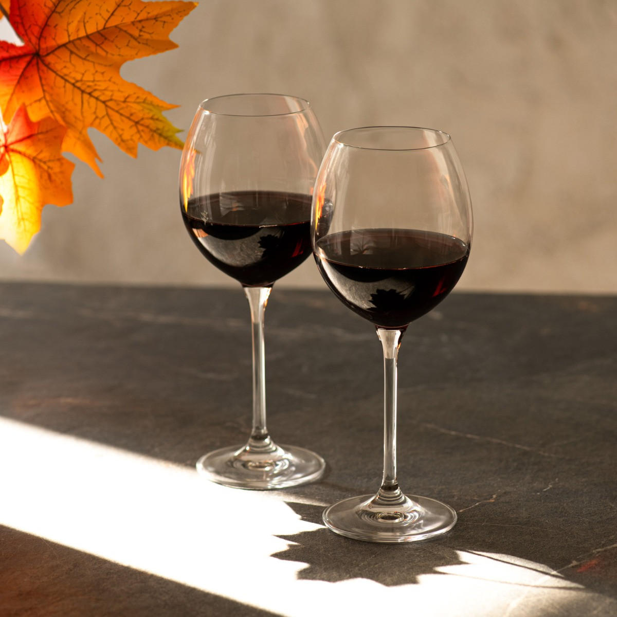 ROTWEINGLÄSER VENEZIA, 6ER-SET, 380 ML - Transparent, Glas (0.38L) - Krosno Glass