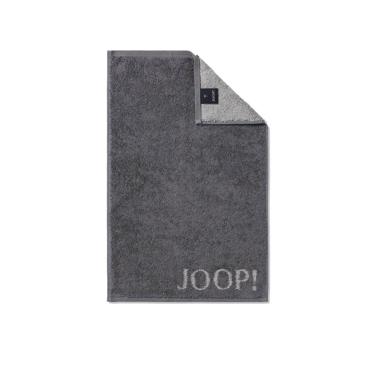 HANDTUCH Unisex Classic Grau Baumwolle 10er Pack - Anthrazit, Textil (100/50cm) - Joop!