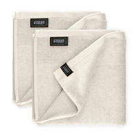 HANDTUCH AUS 100 % BAUMWOLLE SENSE 2ER SET - Creme, Textil (50/100cm) - Schöner Wohnen