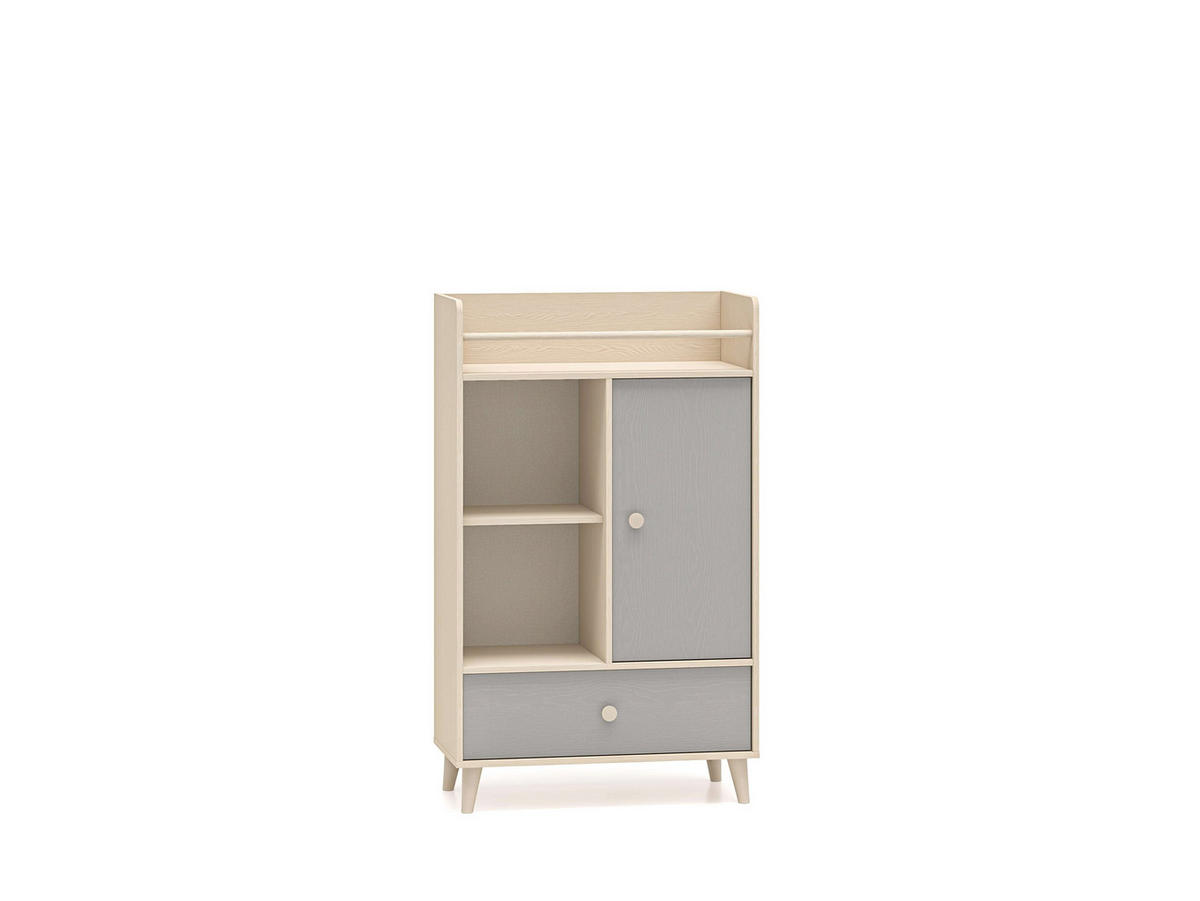 SCHLAFZIMMER Set 6-tlg. Mevel – Eichefarben - Eichefarben, Holzwerkstoff (80/190/51cm) - hi-markt