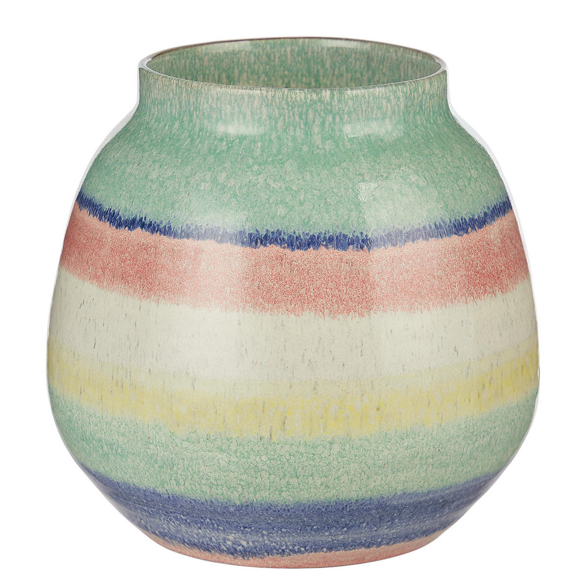 VASE Praia - Türkis, Keramik (18cm) - Butlers