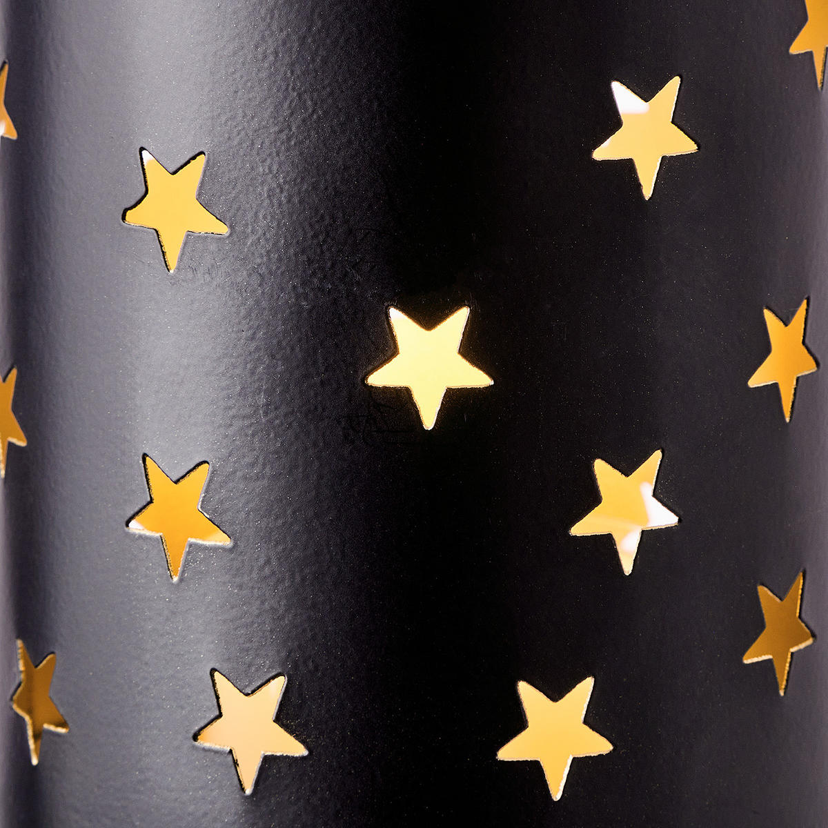 WINDLICHT (4er Set) Luminous - Schwarz, Metall (10/15/10cm) - Butlers