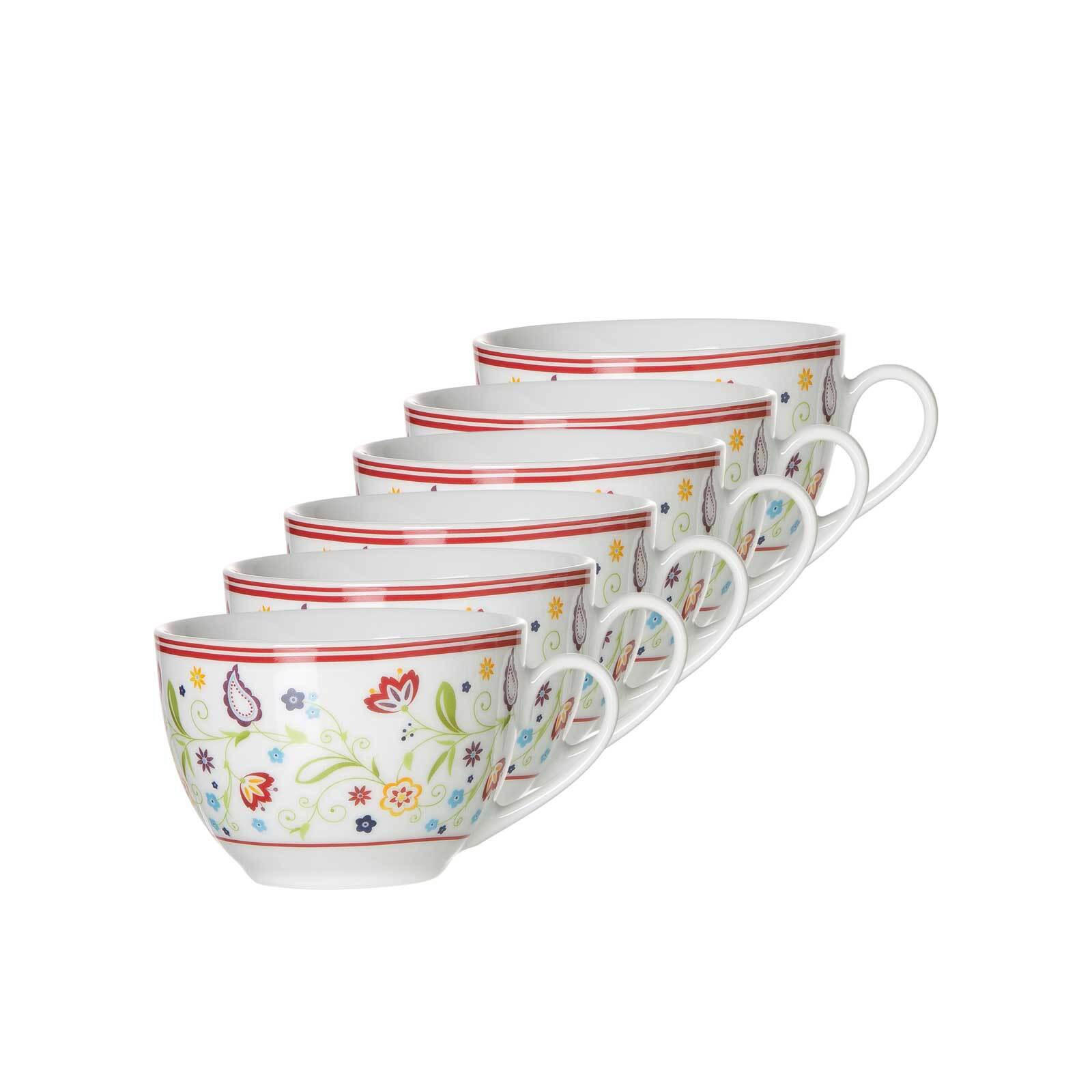 KAFFEETASSEN Shanti bunt 180 ml 6er Set - Multicolor, Keramik (0.18L) - Ritzenhoff Breker