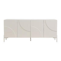 SIDEBOARD - 180 cm x 40 cm - Holz, Platte - Beige - ZELINARO - Beige, Holz (180/75/40cm) - Vente-Unique