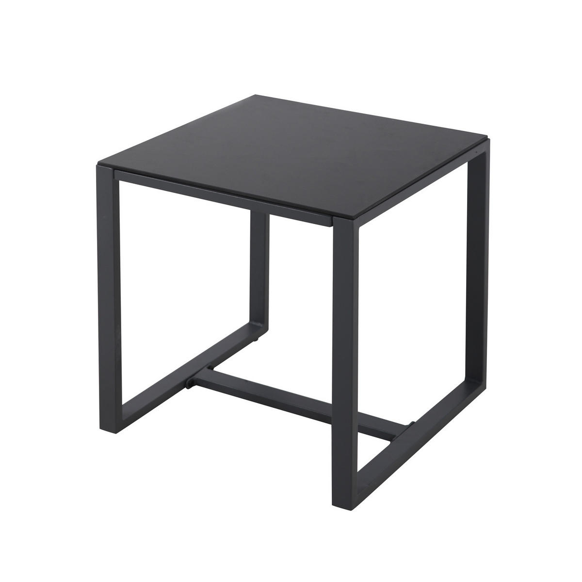 GARTENSET Lois L Schwarz/Beige - Beige/Schwarz, Kunststoff - SVITA