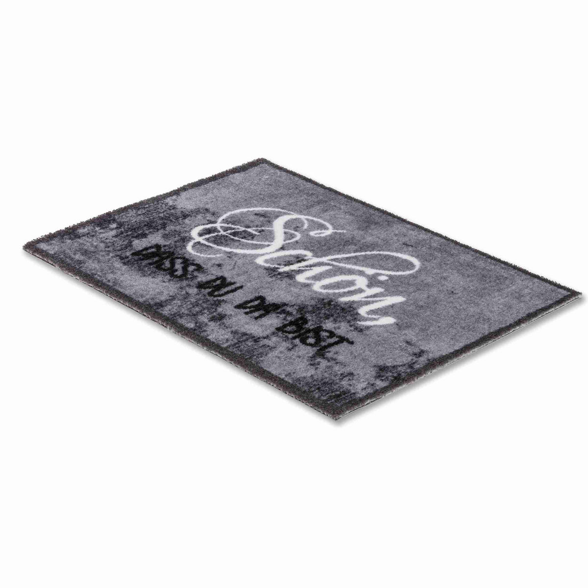 FUSSMATTE INNEN FELICIDO GRAU - Grau, Textil (50/70cm) - Astra