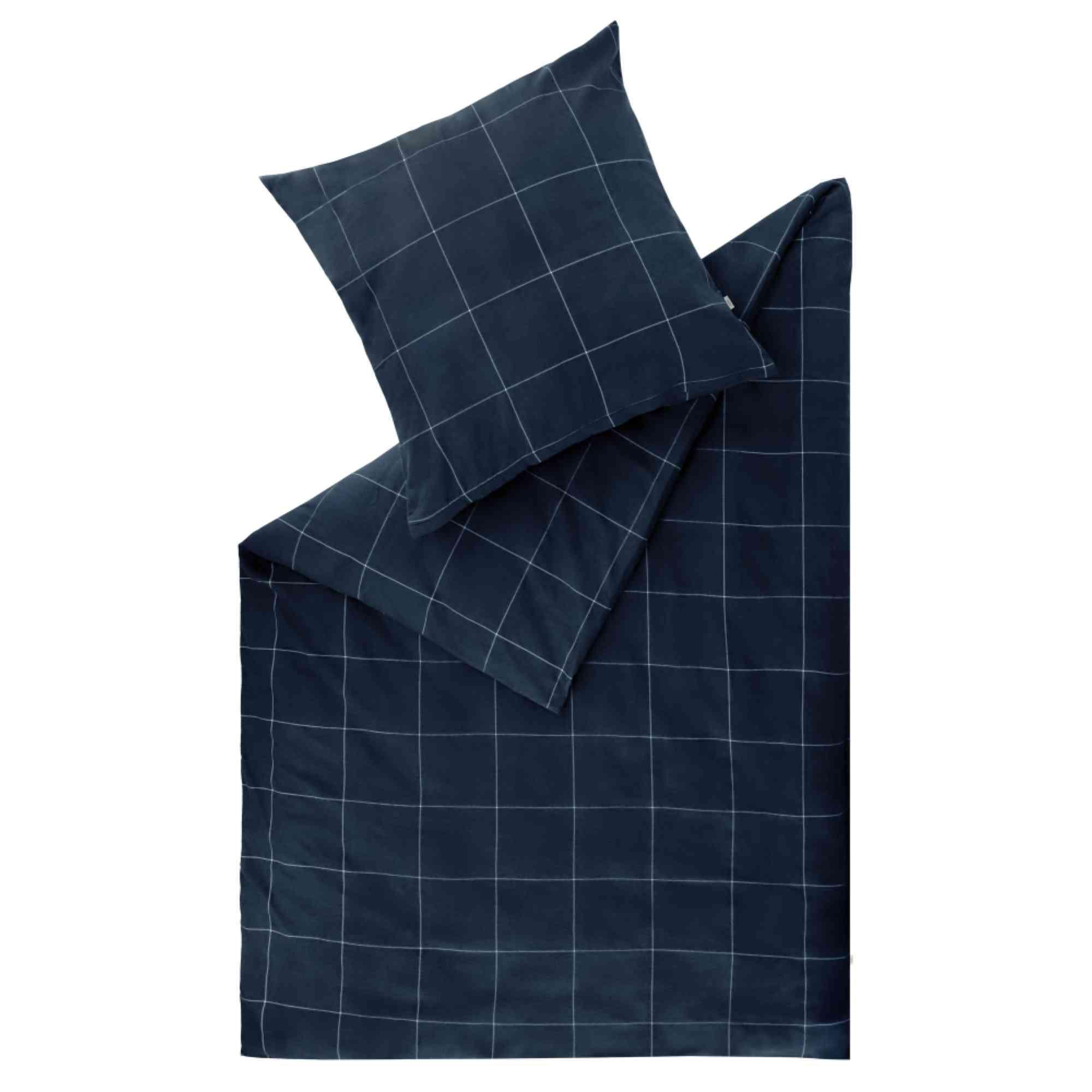 FLANELL BETTWÄSCHE CHECK - Titanfarben, Textil (200/200cm) - Esprit