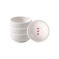 DIPSCHALEN With Love weiß ø 8 cm 6er Set - Weiß, Keramik (8cm) - like.Villeroy & Boch