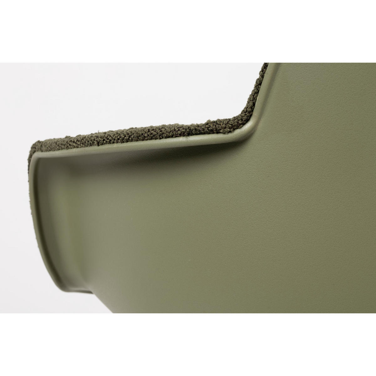 BÜROSTUHL Albert Kuip Armlehne Grün - Grün, Kunststoff (59.2/84.4/52cm) - Zuiver