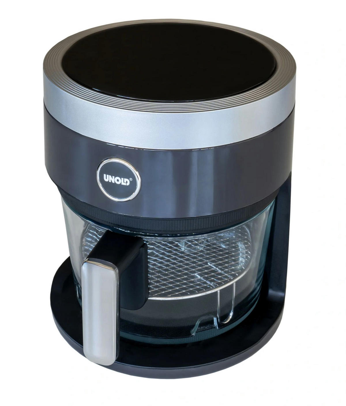 FRITTEUSE GLAS, 3,5L, ohne Öl - Schwarz, Glas (27.5/31.8/32cm) - Westfalia