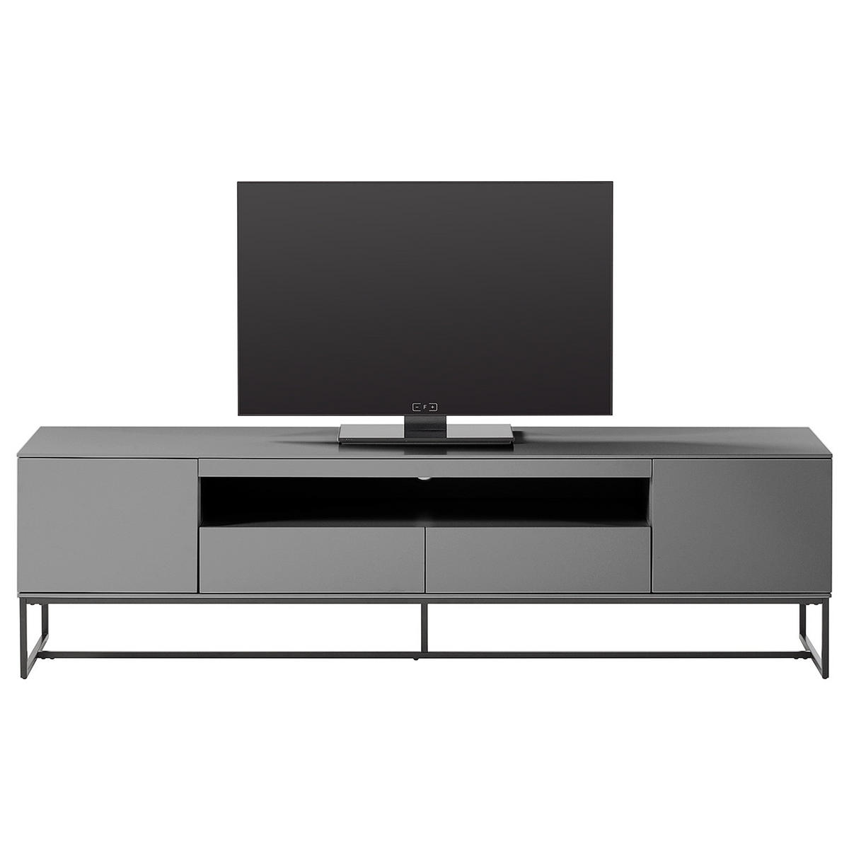 TV-LOWBOARD - Grau, Holzwerkstoff (182/50/40cm) - home24