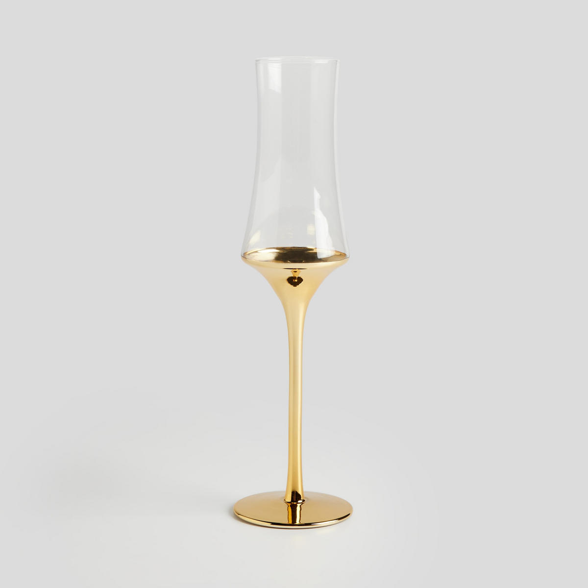 CHAMPAGNERGLAS Helena - Goldfarben, Glas (0.22L) - home&you