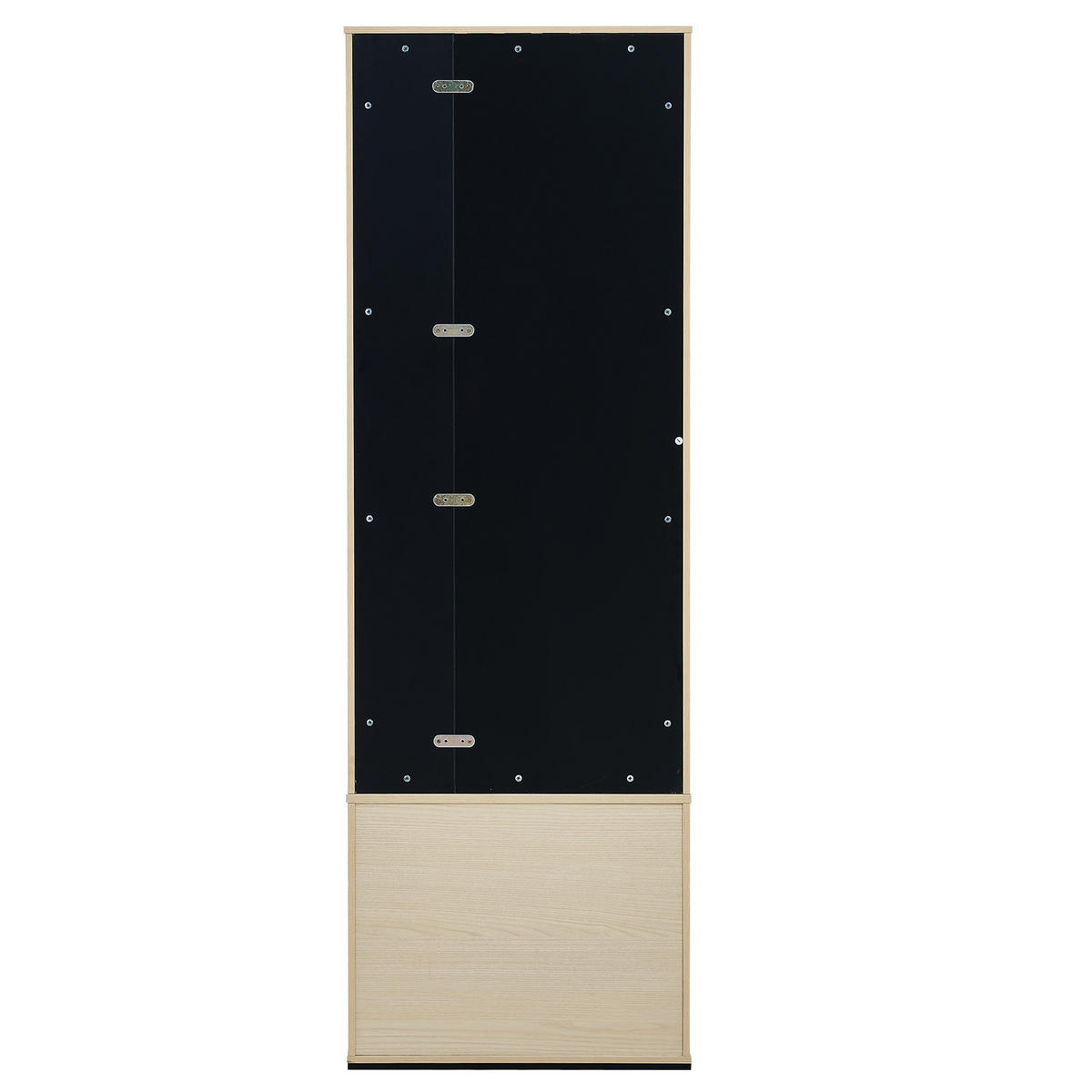 GARDEROBE Sitzbank Schuhschrank 4 Haken Stauraum Flur Organizer - Naturfarben, Holzwerkstoff (61/179.5/35cm) - FLIEKS