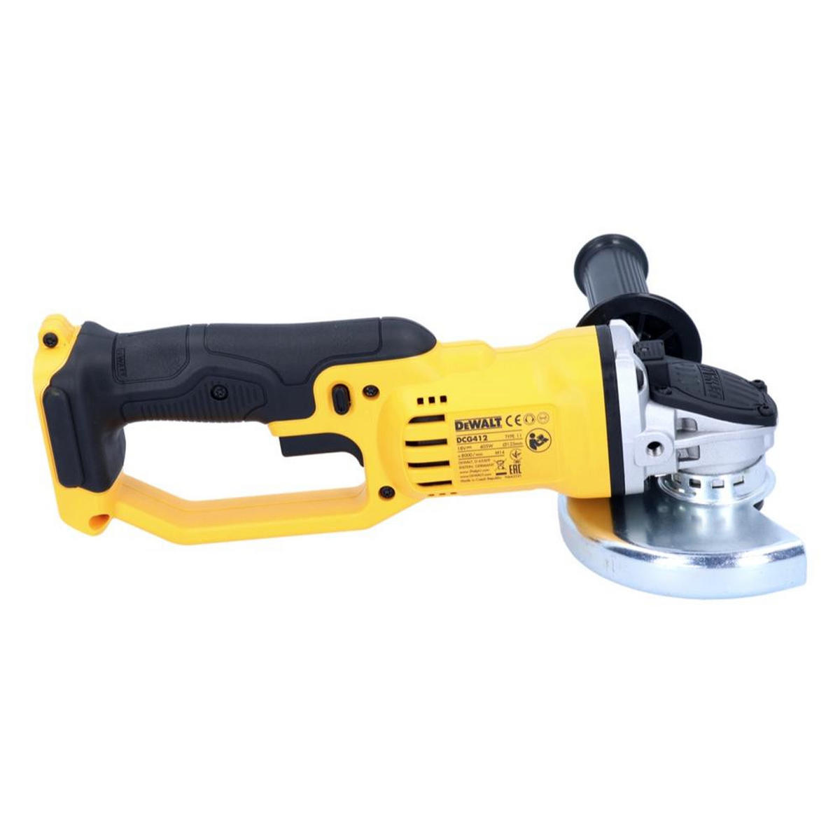 DEWALT DCG 412 N Akku Winkelschleifer 18V 125mm Solo - ohne Akku und Ladegerät - Multicolor, Kunststoff (350/120/100cm) - DeWalt