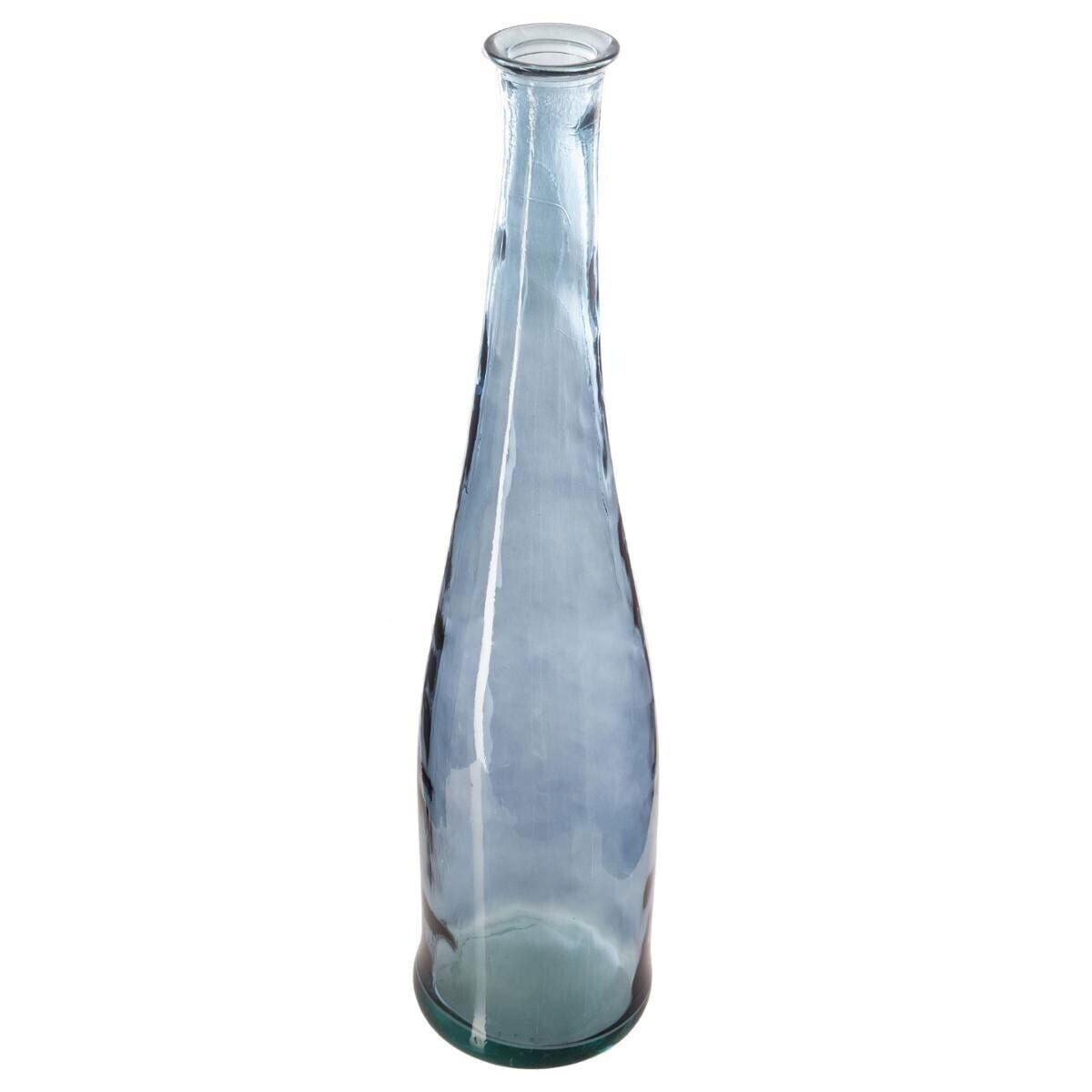 VASE für Schnittblumen 18/18/79 cm - Blau, Glas (18/79cm) - Atmosphera Createur d´interieur