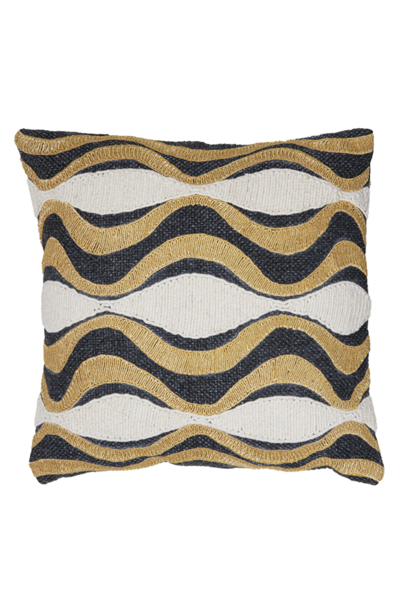DEKOKISSEN Cetona Braun 45/45/10 cm - Braun, Textil (45/45cm) - Light & Living
