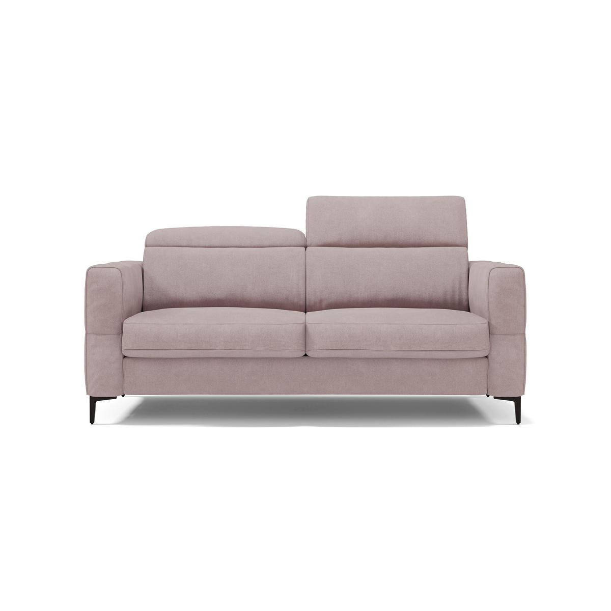 SCHLAFSOFA Gardenia - Rosa, Metall (198/88/94cm) - Divani.store