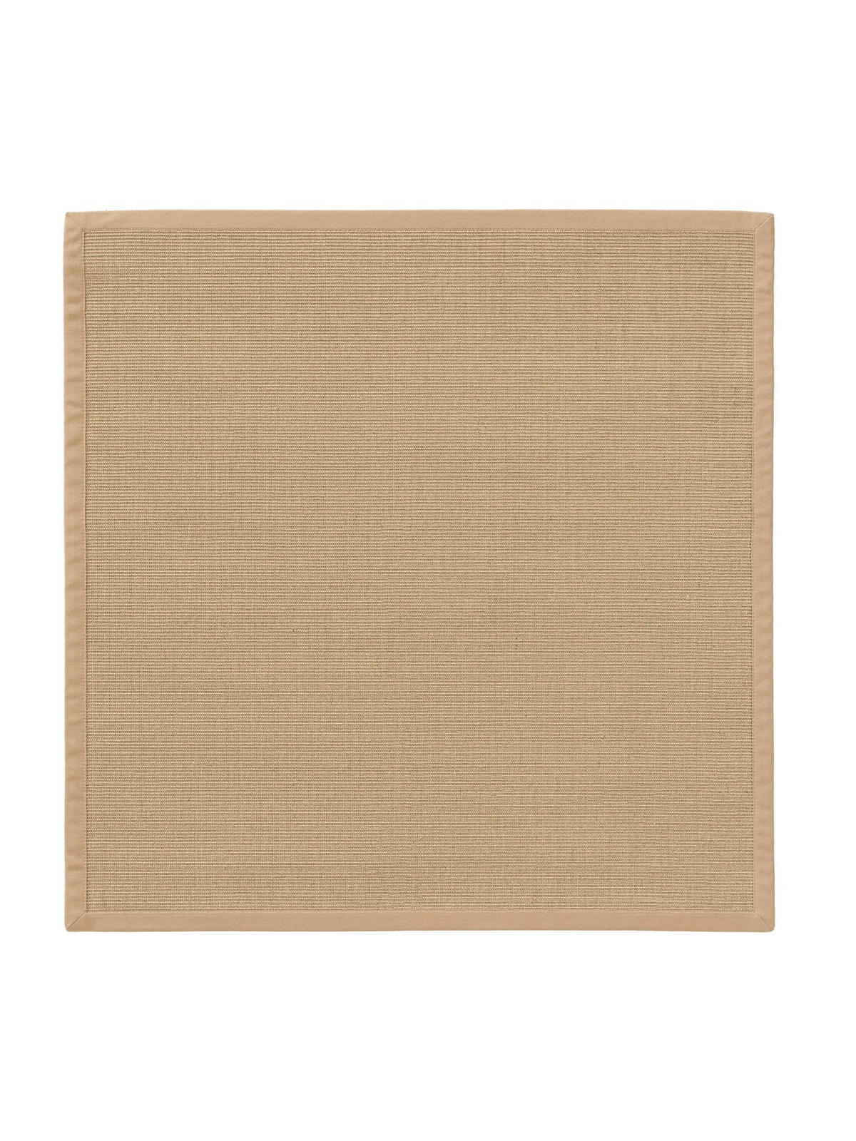 SISALTEPPICH Sana Cream 150x150 cm - Creme, Textil (150/150cm) - benuta Nest