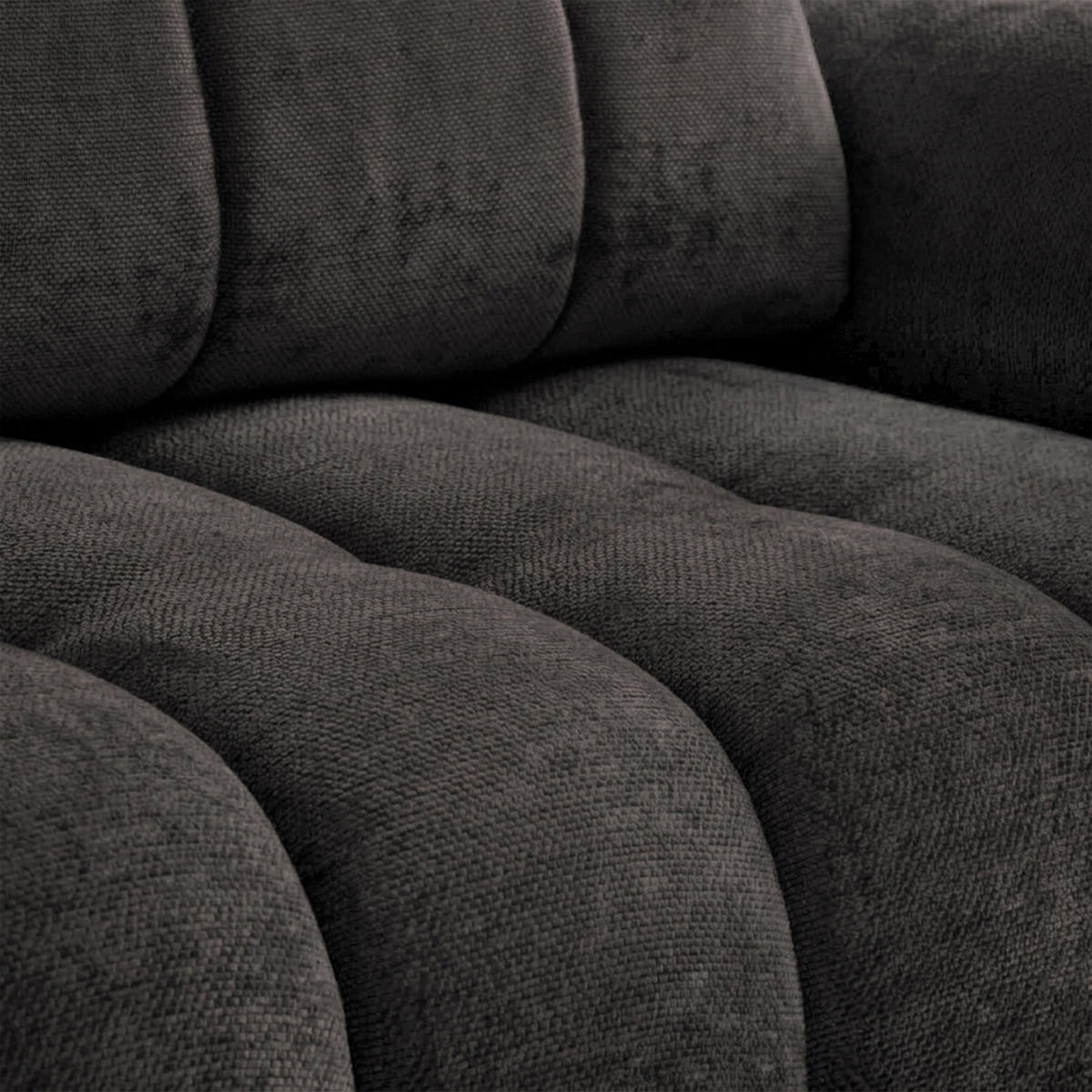 ROZKLÁDACÍ POHOVKA Mavi, 3místná s funkcí spaní, ložná plocha 195x145 cm, hnědá - hnědá, textil (255/100/110cm) - Beautysofa