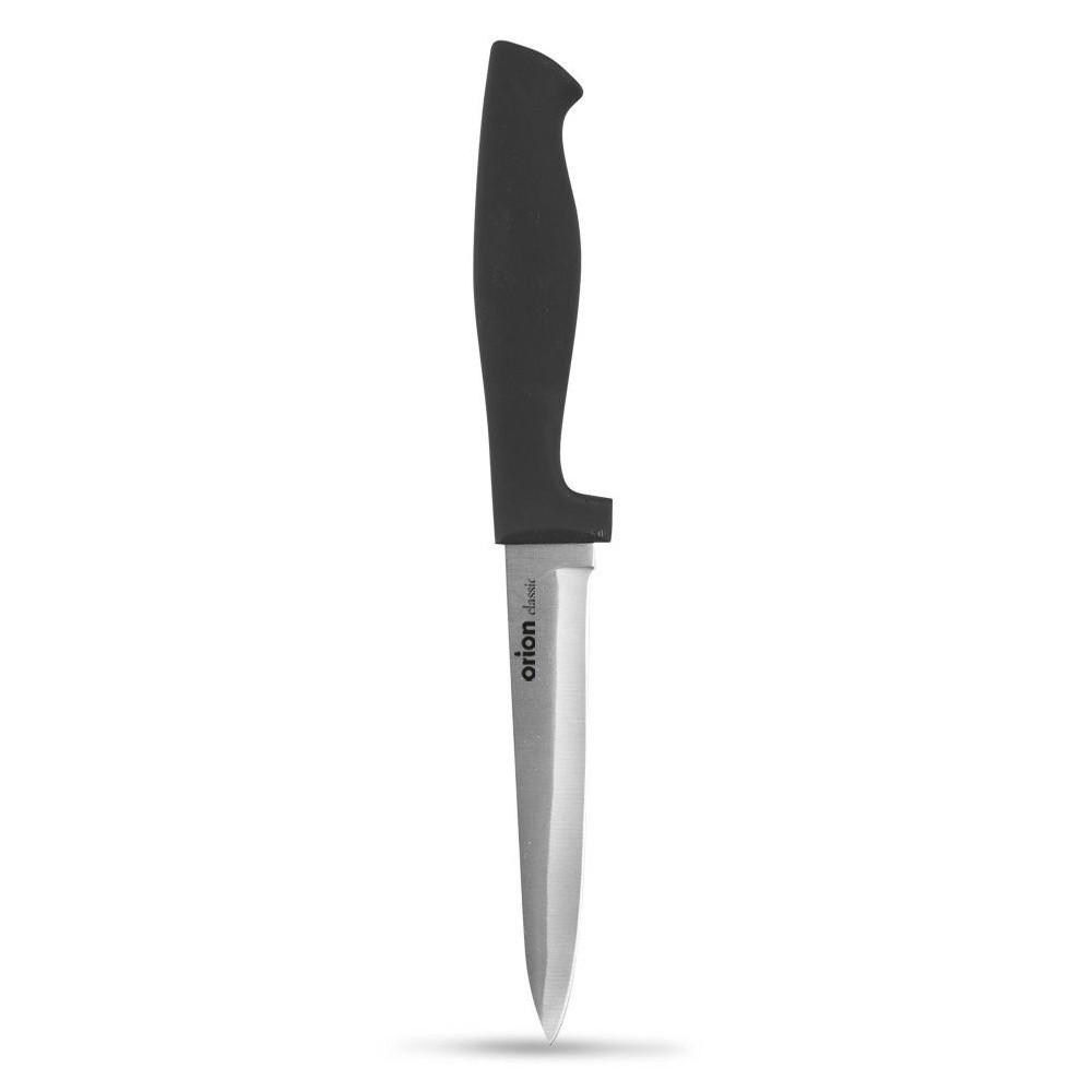 KÜCHENMESSER CLASSIC Schwarz Silber - Schwarz, Metall (22cm) - Orion 