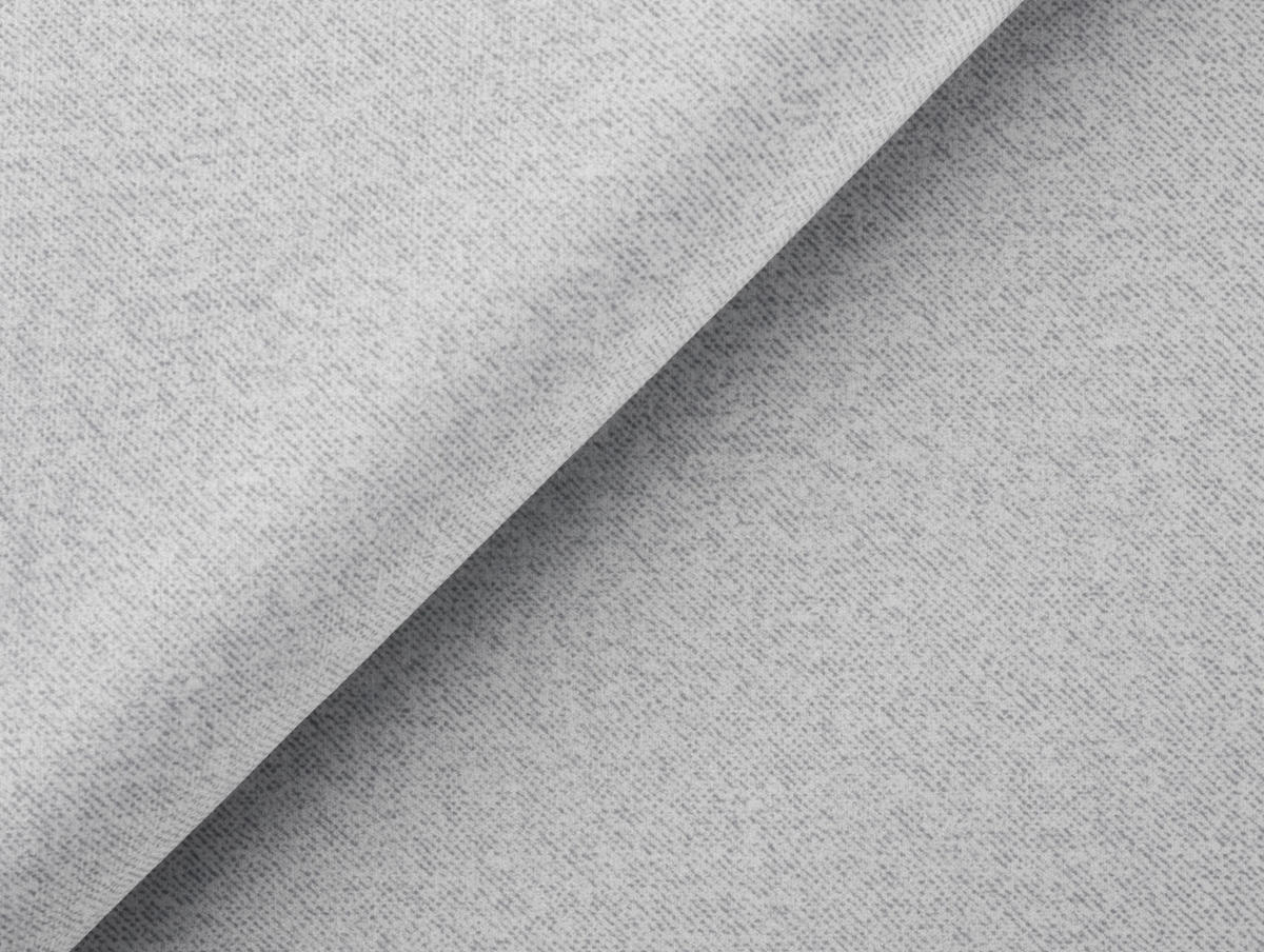 ECKSOFA Loris Grau Samt - Ottomane rechts - Schwarz/Grau, Holz/Textil (294/175cm) - S-Style Möbel