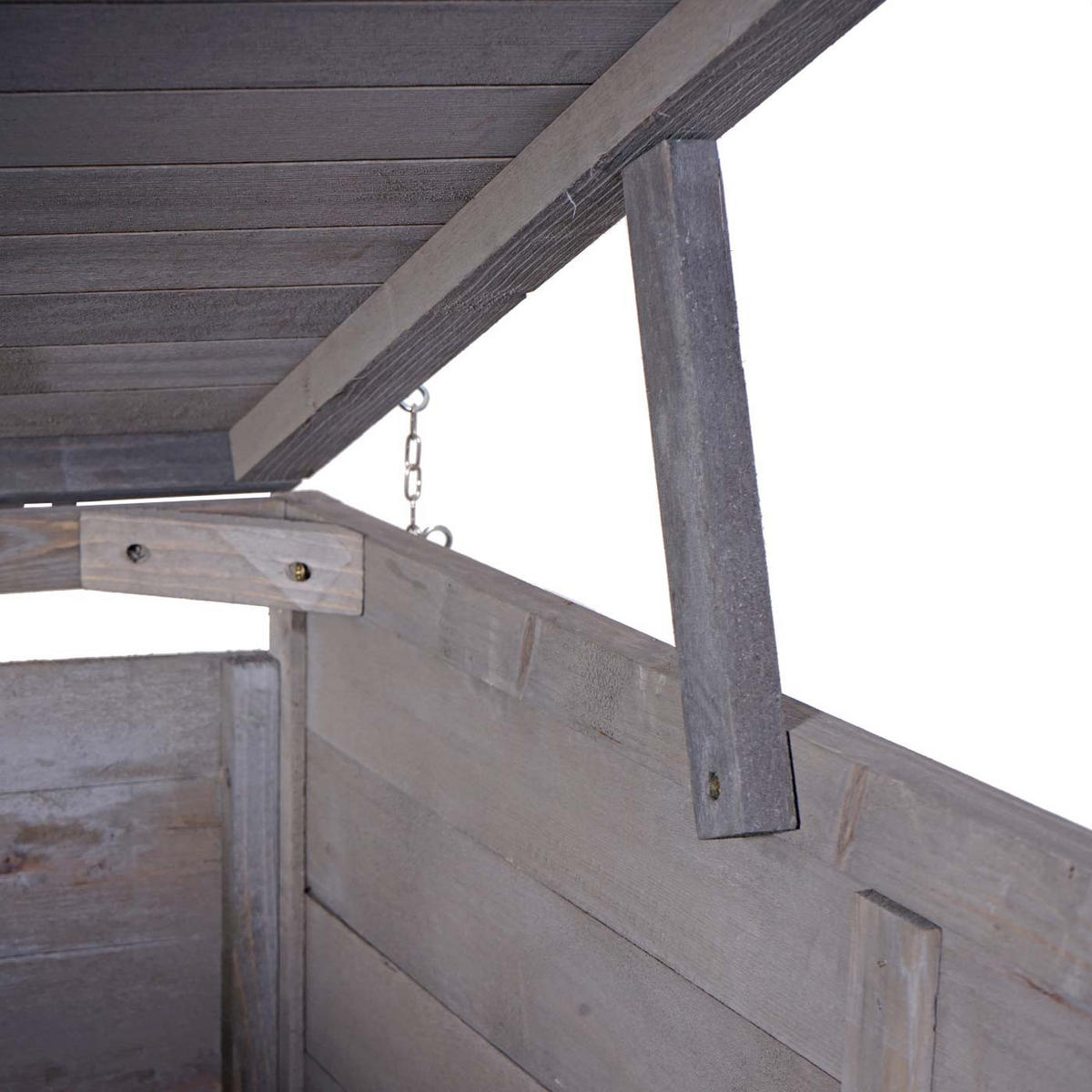 MÜLLTONNENBOX XL 3er-/6er HxBxT 126x237,5x98cm Anthrazit-Grau Holz - Anthrazit, Holz (237.5/126/98cm) - PROREGAL